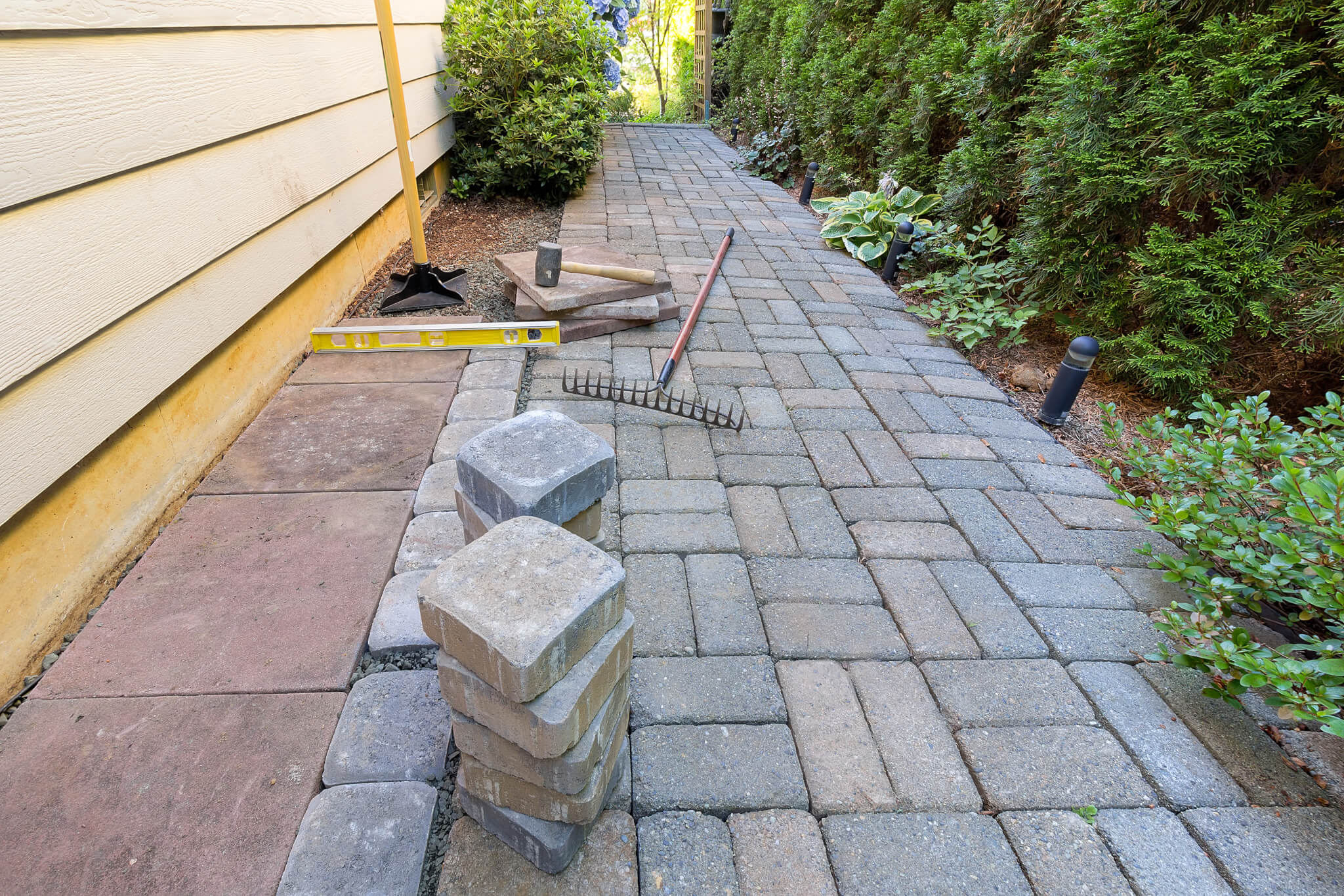 Hardscaping example 3